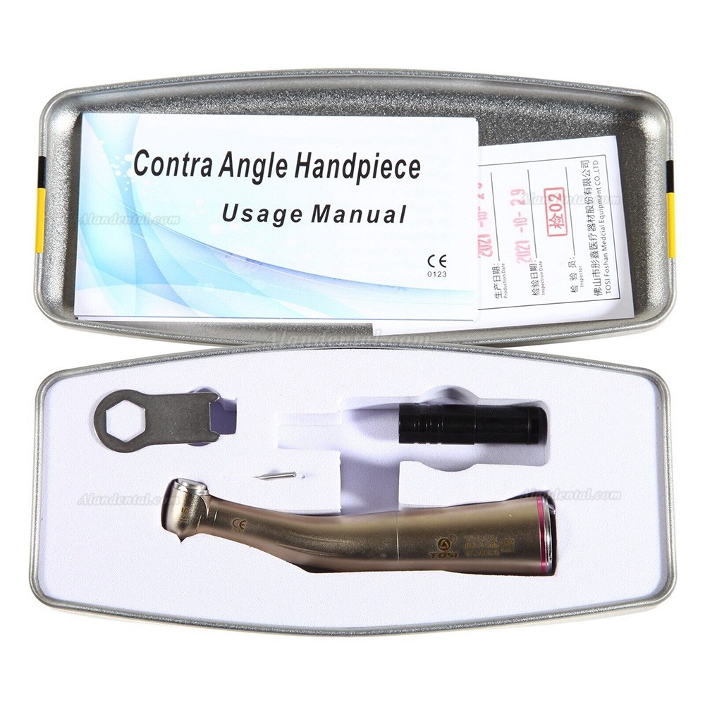 TOSI TX-414-734 Dental 1:5 Fiber Optic Contra Angle (Mini head)